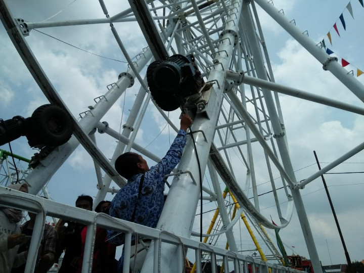 Polisi Investigasi Insiden Bianglala Pasar Sekaten