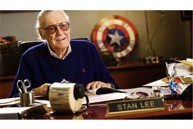 Sebelum Meninggal, Stan Lee Bikin Karakter Baru Bersama Anaknya
