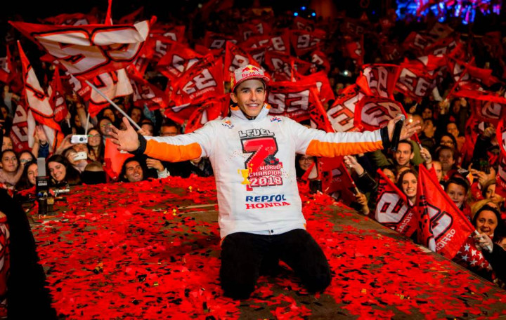 Marquez Incar Poin Sempurna di MotoGP Valencia