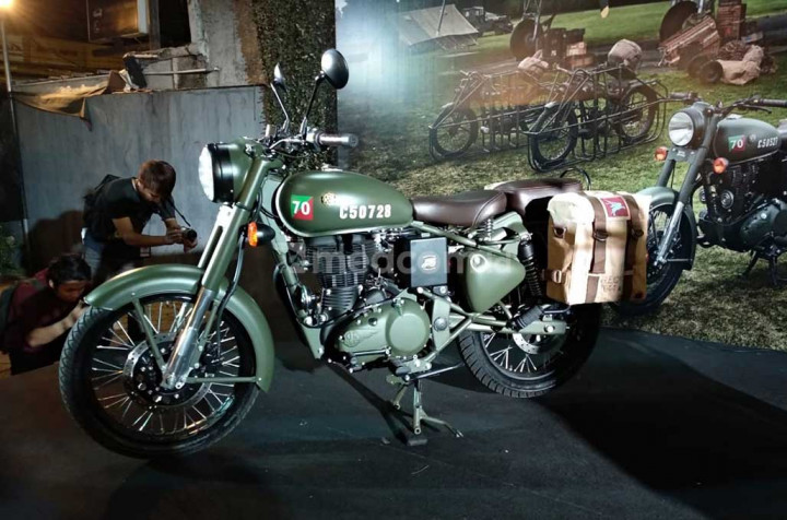Royal Enfield Hadirkan Motor Perang Classic 500 'Pegasus'