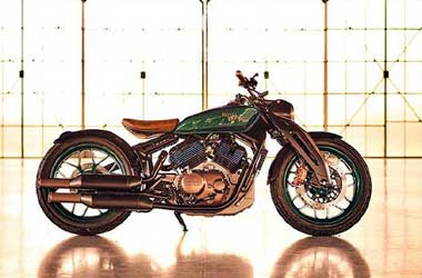 Royal Enfield Pamer KX Concept Bergaya Bobber