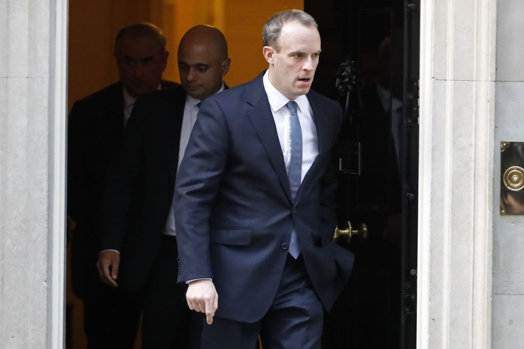 Mantan Menteri Brexit, Dominic Raab. (Foto: AFP)
