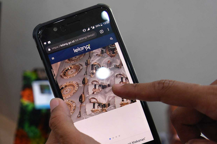 Kemenkeu Resmikan Situs Lelang Terintegrasi