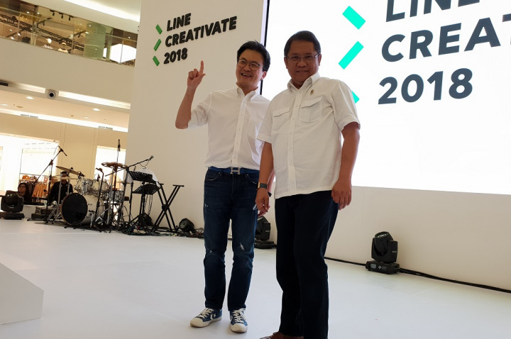 LINE Helat Puncak Acara LINE Creativate 2018