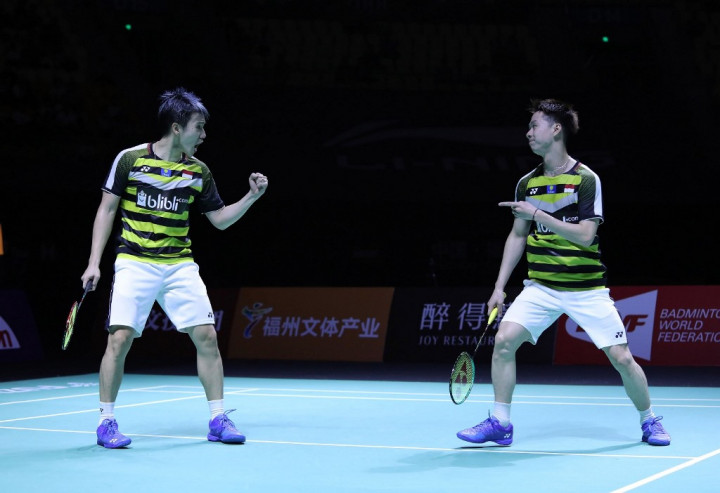 Atasi Perlawanan Wakil Jepang, Marcus/Kevin Pecahkan Rekor