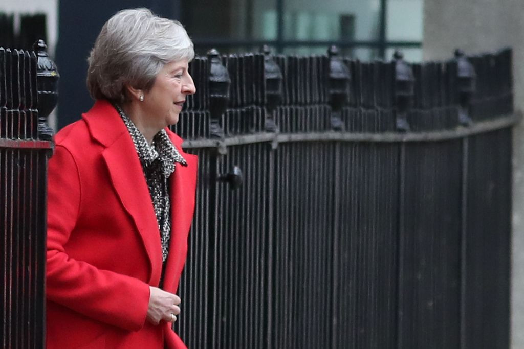 Perdana Menteri Inggris Theresa May. (FOTO: AFP)