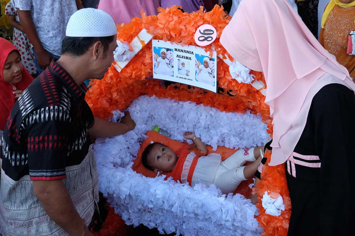 Uniknya Tradisi Baayun Maulud di Deli Serdang