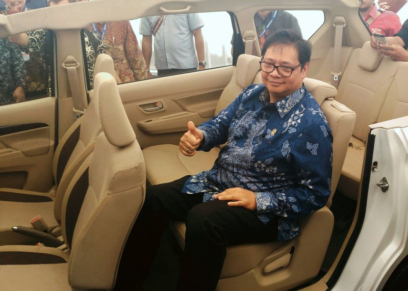 Menteri Perindustrian (Menperin) Airlangga Hartarto. Medcom/Ilham Wibowo.