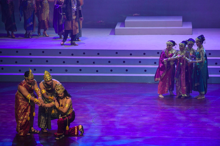 Genta Sriwijaya, Pagelaran Seni Modern Berbalut Sejarah