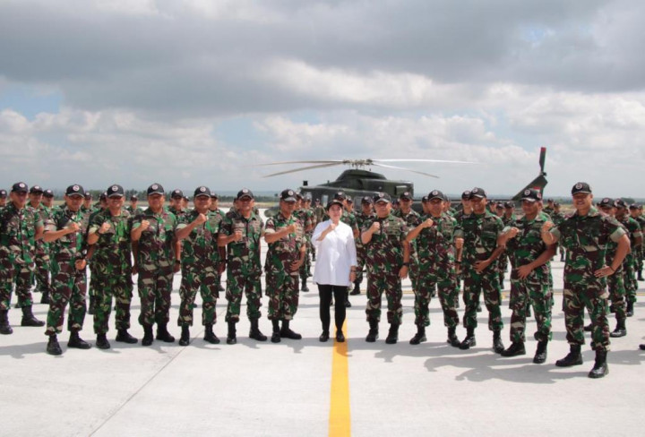 Menko PMK Pimpin Apel Pelepasan Kogasgabpad NTB 2018