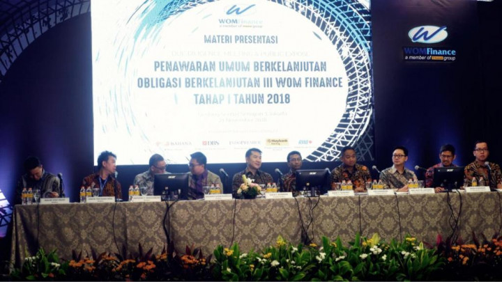 WOM Finance Tawarkan Obligasi hingga Rp800 Miliar