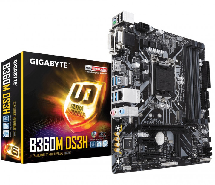 Gigabyte B360M DS3H, Kelas Terjangkau dan Mumpuni Gigabyte