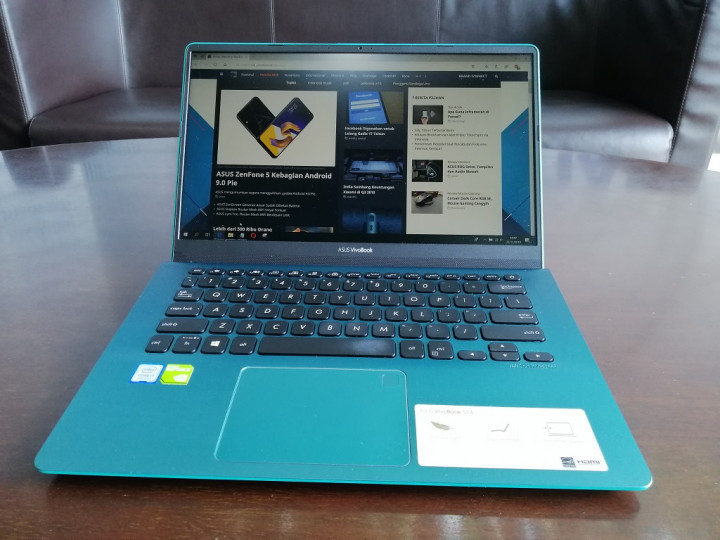 ASUS VivoBook S S430, Desain Cantik Performa Ciamik