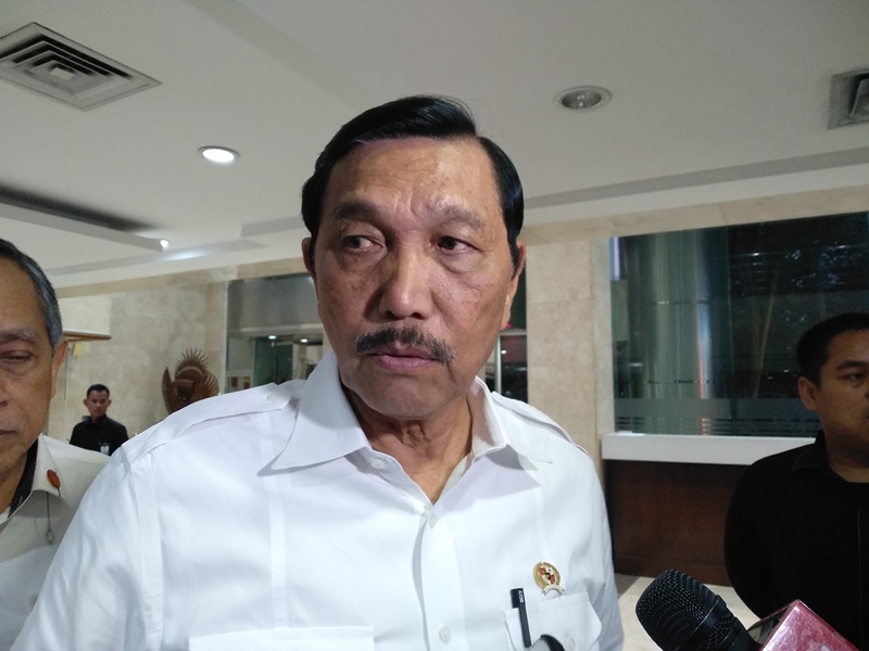 Menteri Koordinator bidang Kemaritiman Luhut Binsar Panjaitan. (Medcom/Annisa Ayu Artanti).