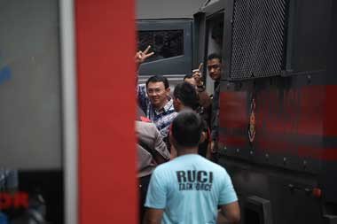 Dari Mako Brimob, Ahok Beri Tanggapan Soal Film Biopiknya