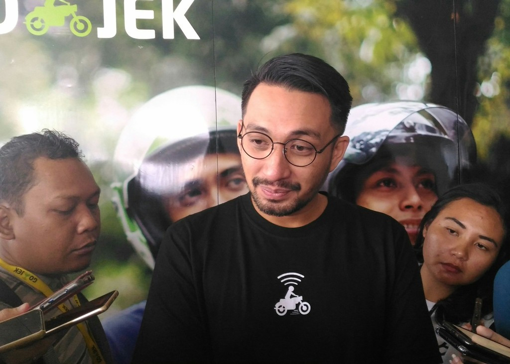 VP Corporate Affairs Go-Jek Michael Say. (FOTO: Medcom.id/Ilham Wibowo)