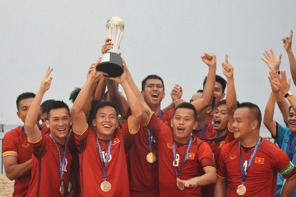 Vietnam Juara Sepak Bola Pantai AFF 2018