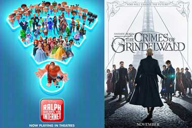 Wreck-It Ralph 2 dan Fantastic Beasts 2 Bersaing di Box Office
