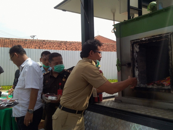 Obat Ilegal Bernilai Rp578 Juta di Jateng Dimusnahkan
