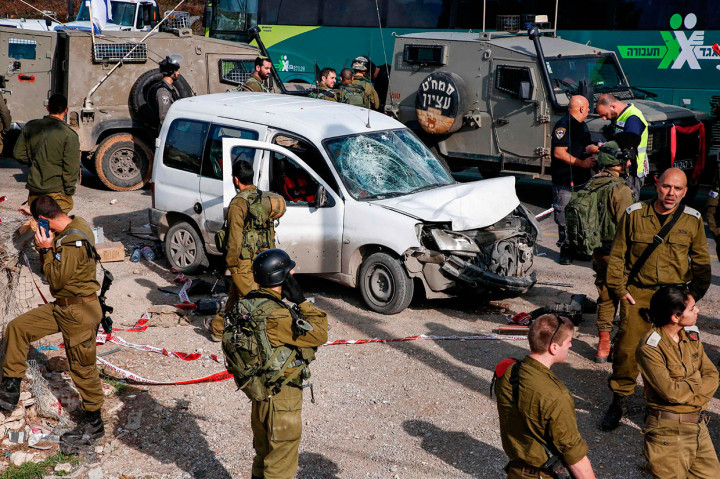 Tabrak Tentara Israel, Pria Palestina Ditembak Mati