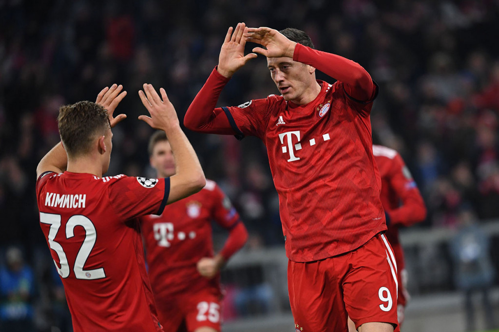 Gasak Benfica 5-1, Muenchen ke 16 Besar