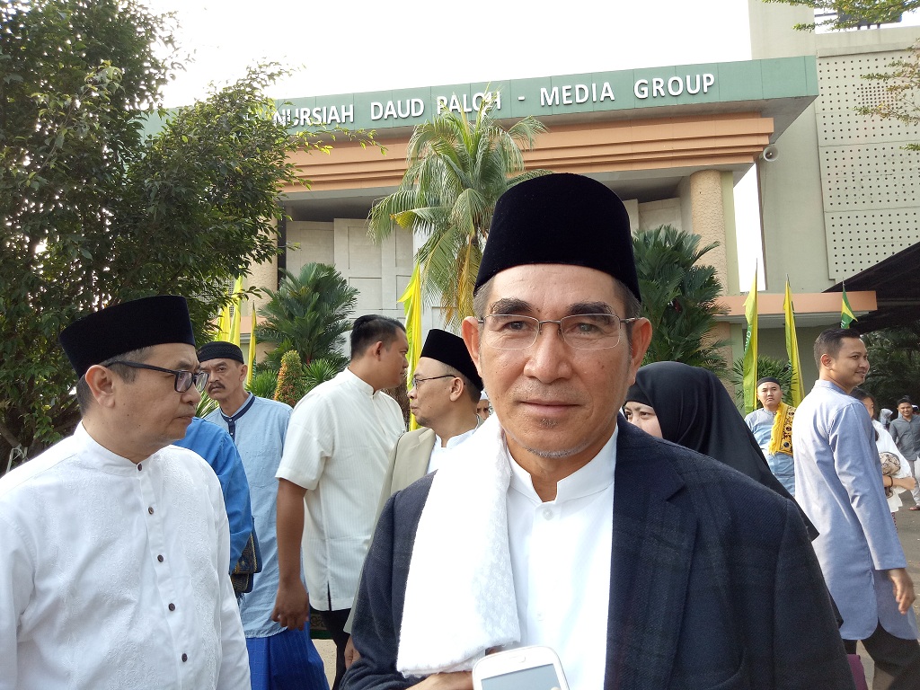 Mantan Ketua Mahkamah Konstitusi Hamdan Zoelva - Medcom.id/Siti Yona Hukmana.