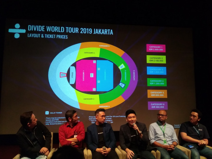 Tiga Hal Penting Seputar Pembelian Tiket Konser Ed Sheeran di GBK