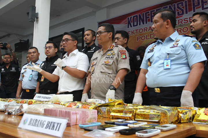 Polda Metro Jaya Gagalkan Peredaran 50 Kg Sabu Jaringan Malaysia