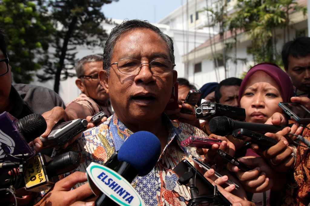 Menko Perekonomian Darmin Nasution. (FOTO: MI/Panca Syurkani)