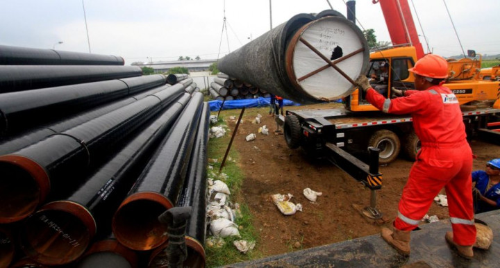 Pertagas Alirkan Gas Pertama di Ruas Pipa Grissik-Pusri