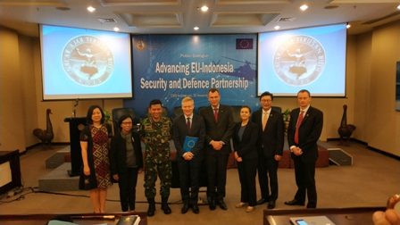 RI Gandeng Uni Eropa Perkuat Manajemen Pertahanan Keamanan