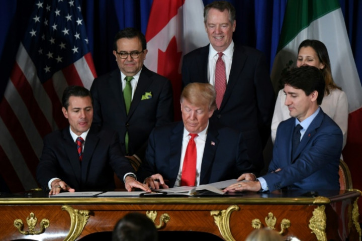 AS-Meksiko-Kanada Teken NAFTA Baru, Trump Klaim Menang