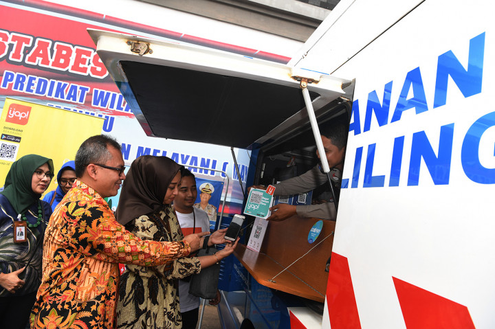 Polrestabes Surabaya Luncurkan Program Pembayaran SIM Non Tunai