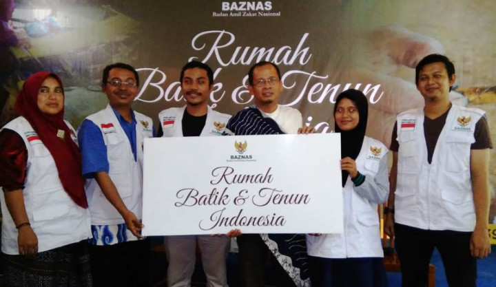 BAZNAS Luncurkan Rumah Batik dan Tenun Indonesia