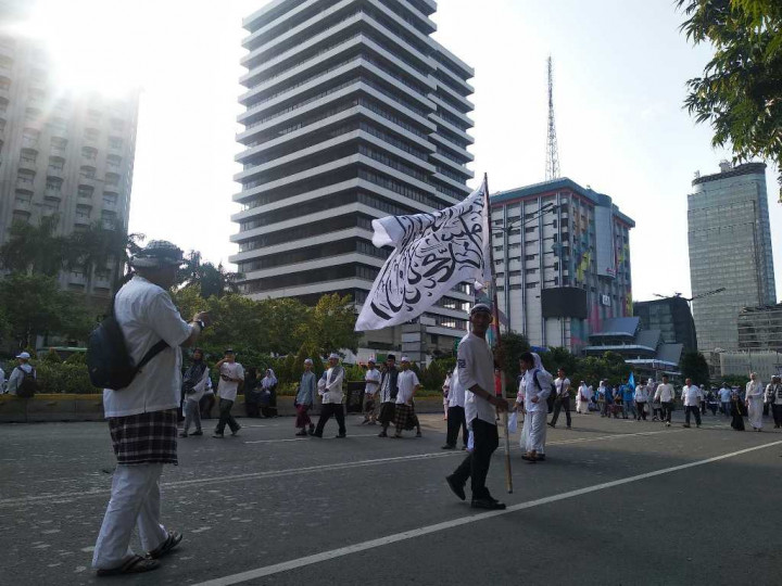 Lokasi CFD Dipenuhi Massa Reuni 212