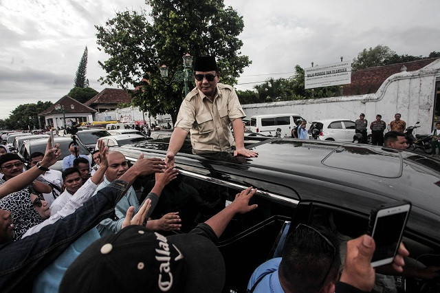 Prabowo Mengaku Bangga Jadi Muslim Indonesia