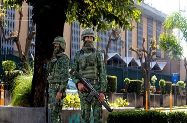 Ledakan Granat Guncang Konsulat AS di Meksiko