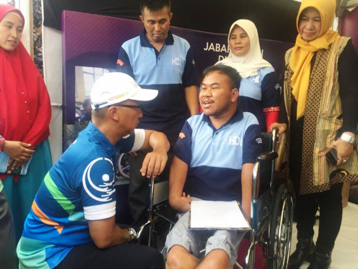 Mensos Agus Gumiwang Buka Pameran Hari Disabilitas Internasional 2018