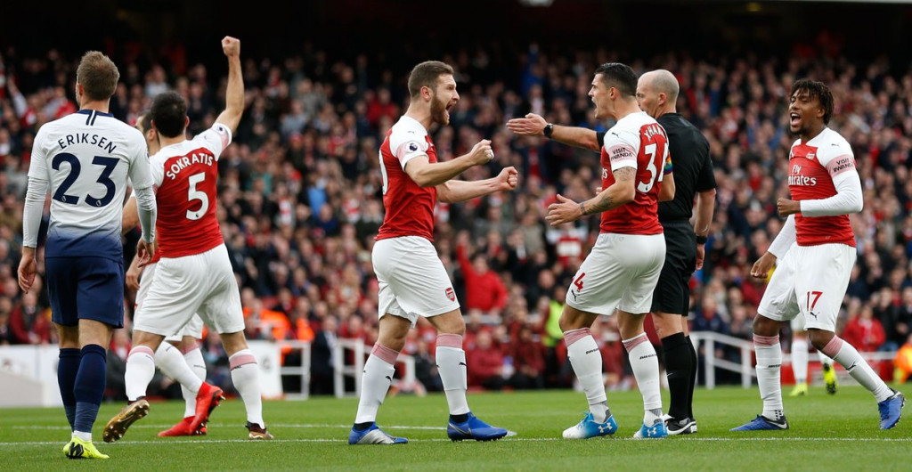 Arsenal sukses mengalahkan Tottenham Hotspur (Foto Twitter Arssenal)