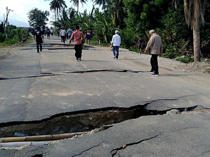Jalan Jono Oge-Sidera di Sigi Sudah Bisa Dilewati