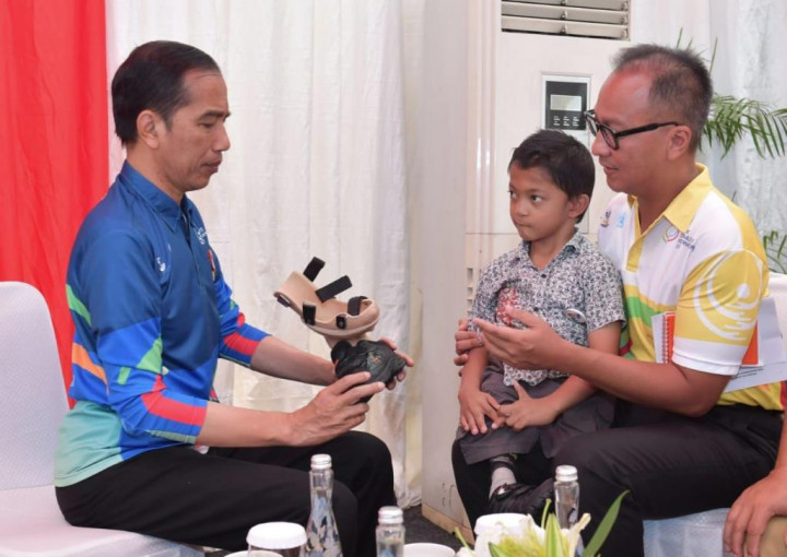 Jokowi Terpukau Prestasi Penyandang Disabilitas