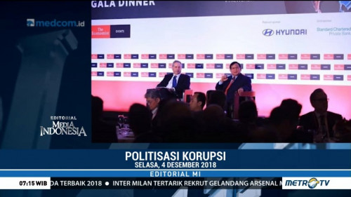 Bedah Editorial MI: Politisasi Korupsi
