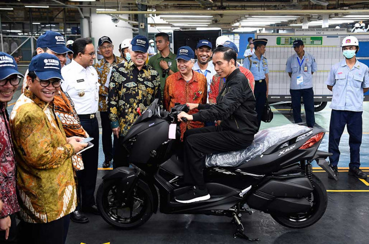 Menperin Target Ekspor Sepeda Motor Capai 600 Ribu Tahun Ini