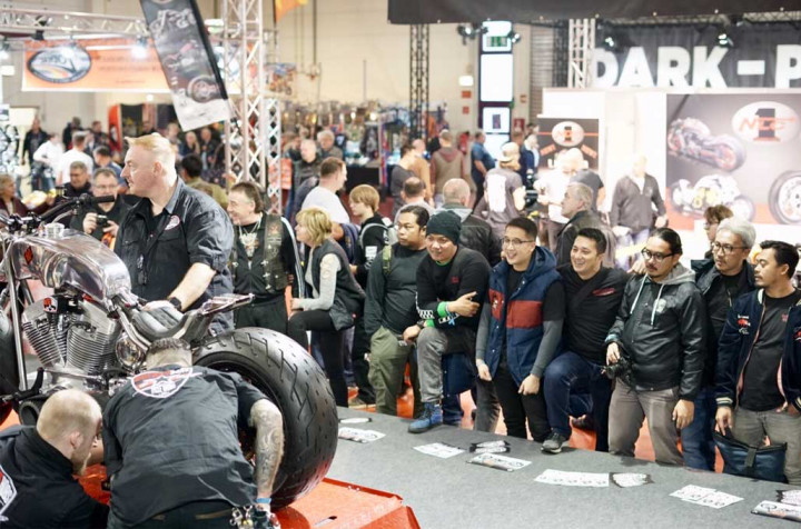 Serunya Aksi Wall of Death dan European Biker Build Off