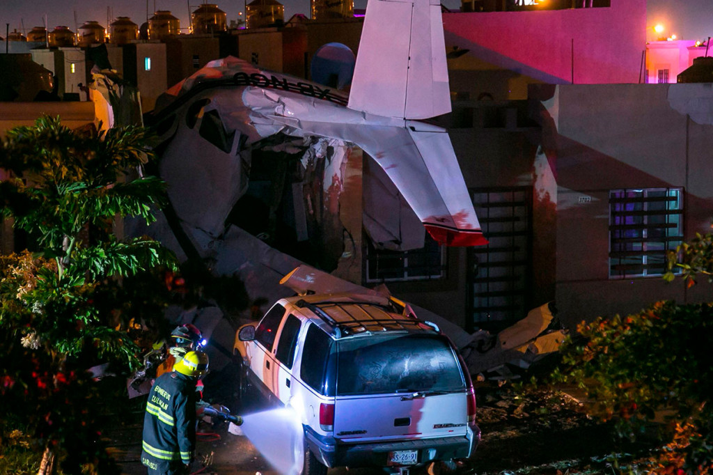Pesawat Cessna Tabrak Rumah di Meksiko, 4 Tewas