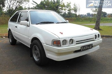 Ford Laser TX3 1989 Rally Look, Pakai 'Jantung Mekanis' Toyota Corolla