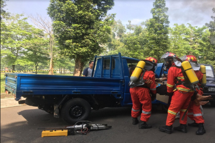 Puspiptek Gelar Pelatihan Tangani Limbah Radioaktif Bocor