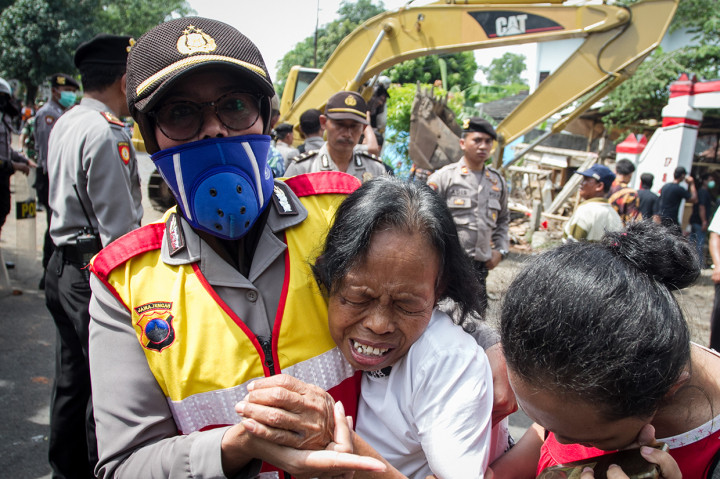 Eksekusi Lahan di Kentingan Baru Solo Ricuh