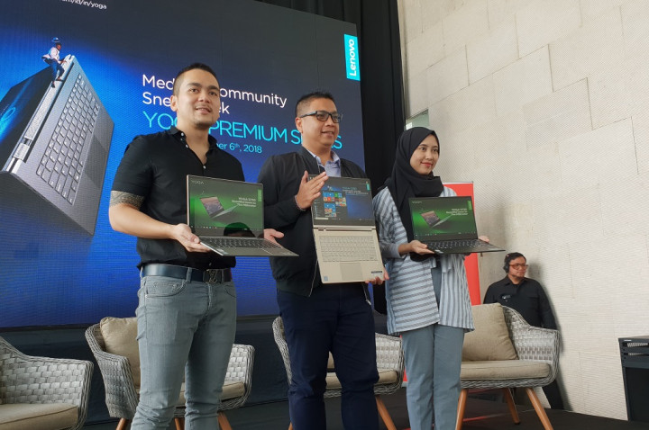 Dua Laptop Anyar Lenovo untuk Ekonomi Kreatif