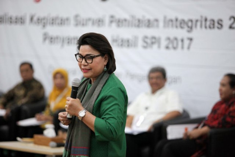 Wakil Ketua KPK Basaria Panjaitan. Foto: MI/Rommy Pujianto
